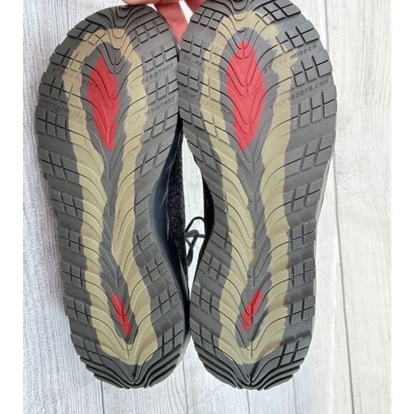 ROCKY Mens WorkKnit LX Alloy Toe Athletic Work Shoes Slip/Oil Res Black Size 13M - Picture 10 of 11